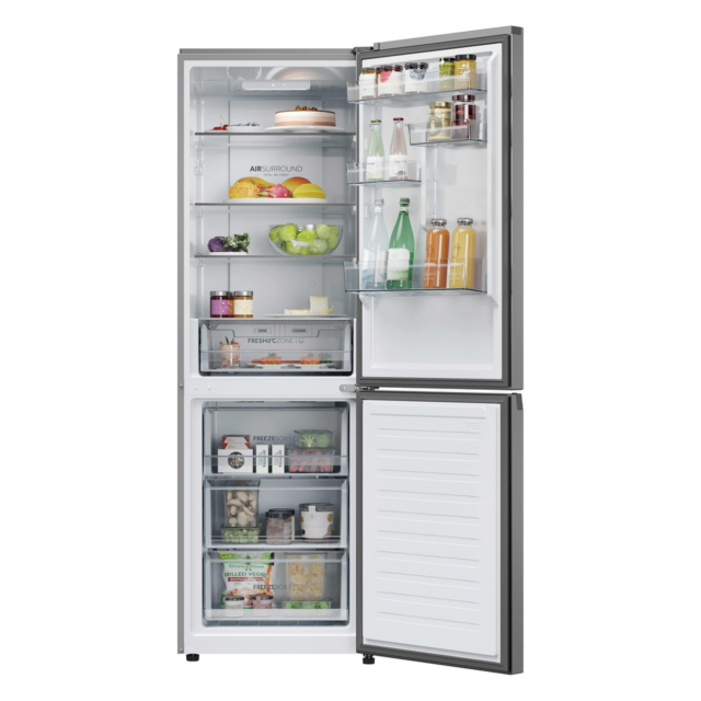 Haier HDPR3618DNPK 60Cm Frost Free Fridge Freezer