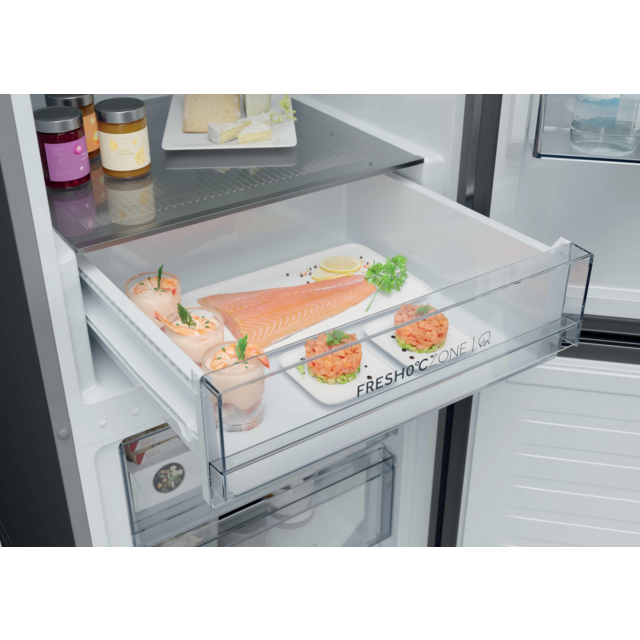 Haier HDPR3618DNPK 60Cm Frost Free Fridge Freezer