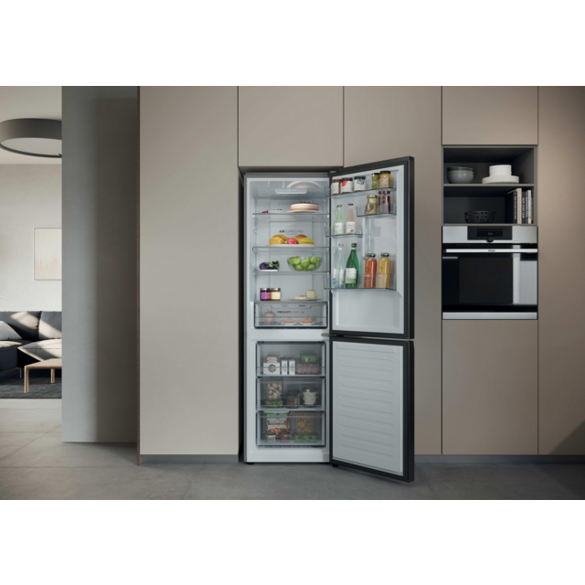 Haier HDPR3618DNPK 60Cm Frost Free Fridge Freezer
