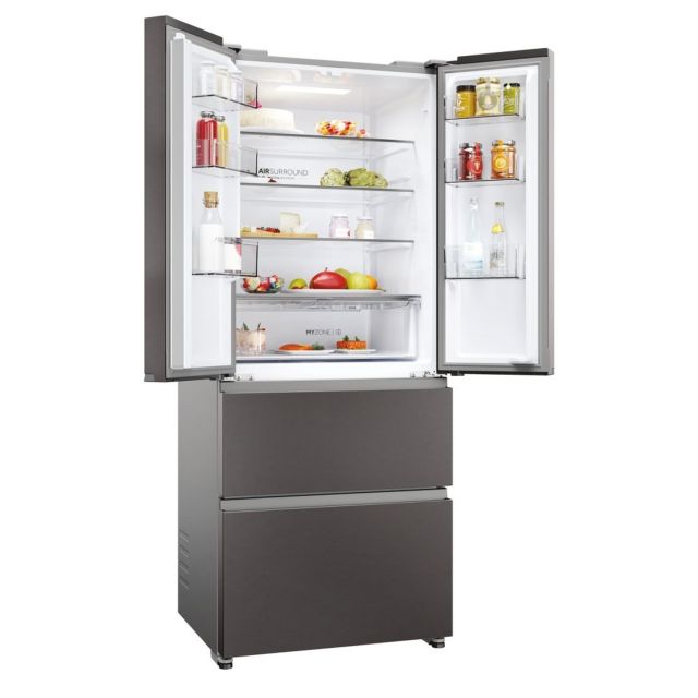 Haier HFR3718ENMD 70Cm Frost Free Fridge Freezer