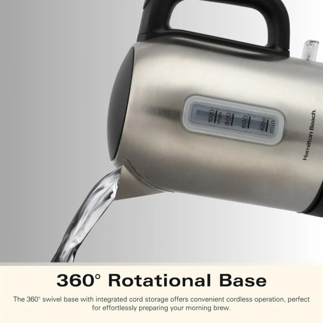 Hamilton Beach HB02403B1 1 Litre Jug Kettle