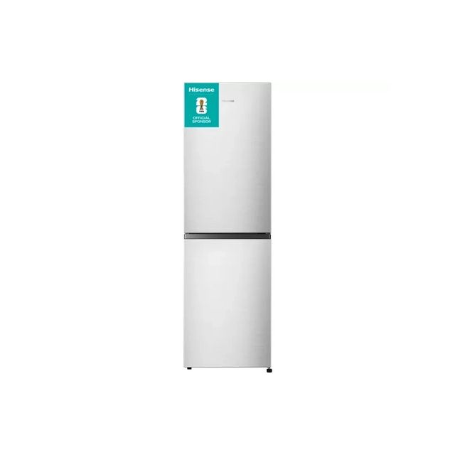 Hisense RB327N4BCE 50/50 Total No Frost Fridge Freezer - Stainless Steel