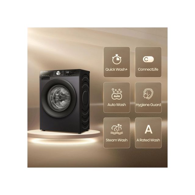 Hisense WF3S8043BB3 8kg 1400 Spin Washing Machine - Black