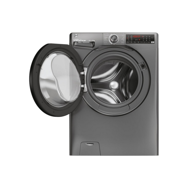 Hoover H3WPS496TAMBR68 9kg 1400 Spin Washing Machine - Graphite