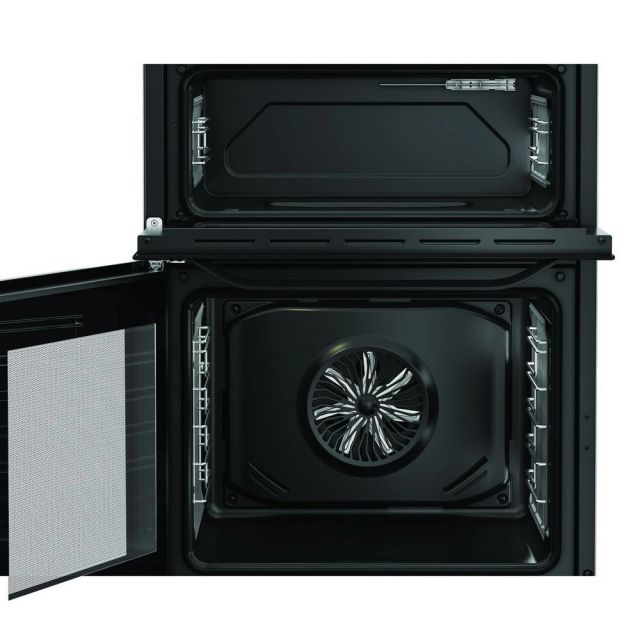 Hotpoint HDE6VDC2B1 60Cm Electric Cooker With Ceramic Hob - Black
