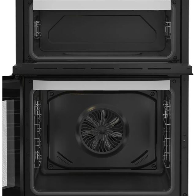 Hotpoint HDE6VDW 60Cm Double Oven Electric Cooker