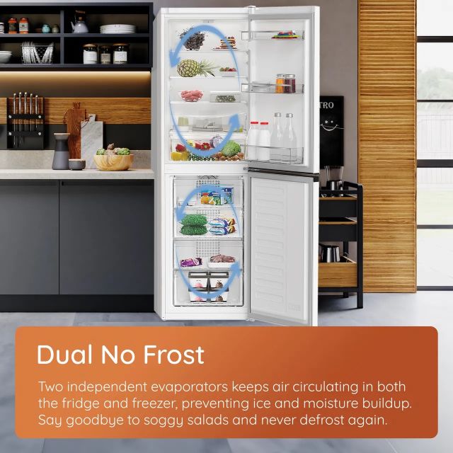 Hotpoint HPKF 5351 XP4UK 60Cm Frost Free Fridge Freezer
