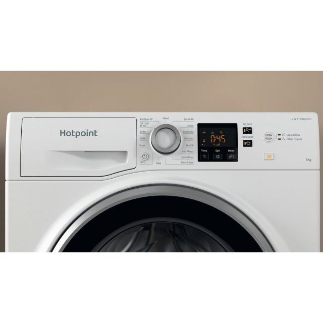 Hotpoint NSWE846WSUK 8Kg 1400 Spin Washing Machine