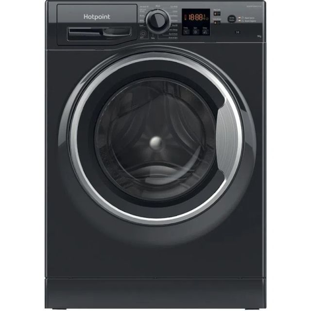 Hotpoint NSWM965CBSUKN 9Kg 1600 Spin Washing Machine