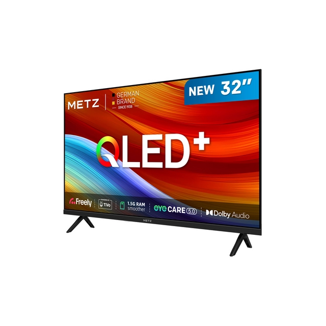 Metz 32MQH6800ZUK 32inch HD Smart QLED TV with Freely