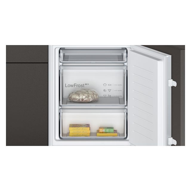 Neff KI5862SE0G 60/40 Integrated Low Frost Fridge Freezer