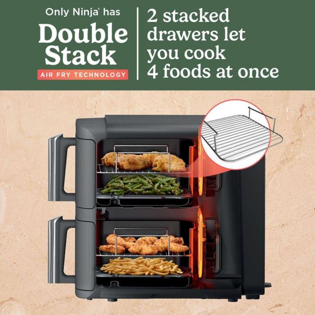 Ninja SL400UK Double Stack XL Air Fryer