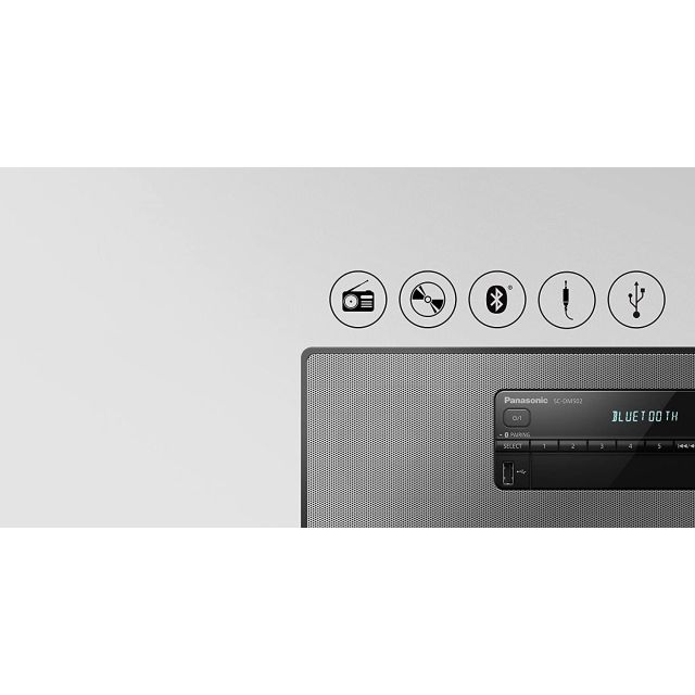 Panasonic SCDM502EK Hifi System