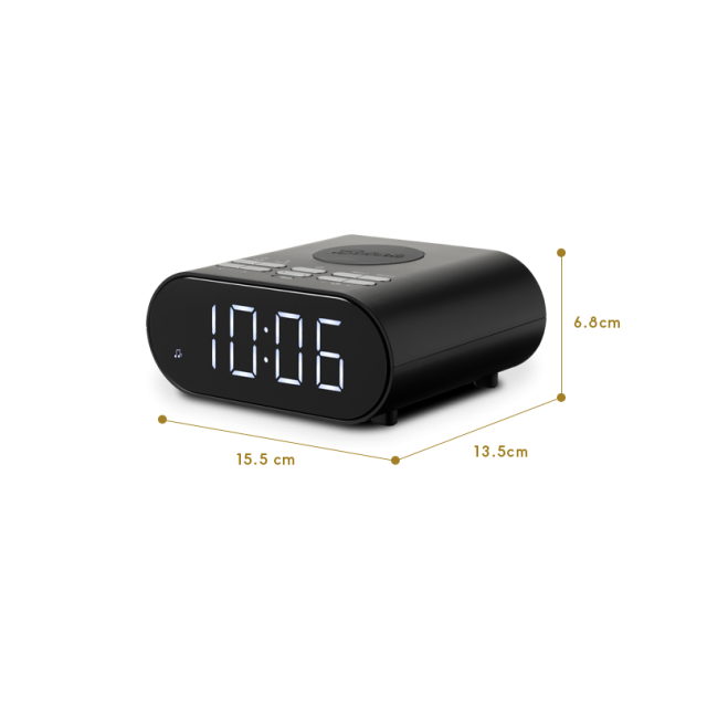 Roberts ORT-CHARGEDBK Dab/Fm Clock Radio