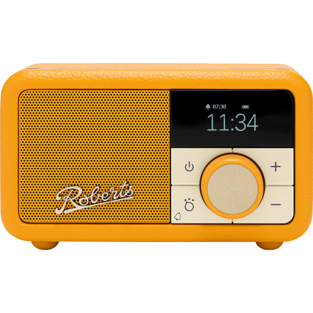 Roberts REV-PETITE2SY Revival Petite Sunburst Yellow Dab/Fm Radio