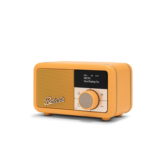 Roberts REV-PETITE2SY Revival Petite Sunburst Yellow Dab/Fm Radio