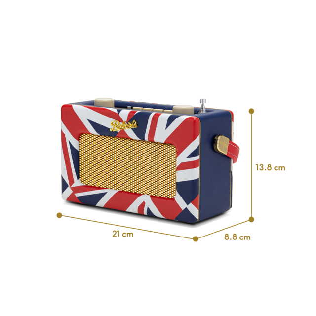 Roberts REV-UNOBTUJ Revival Uno Bt Union Jack Radio