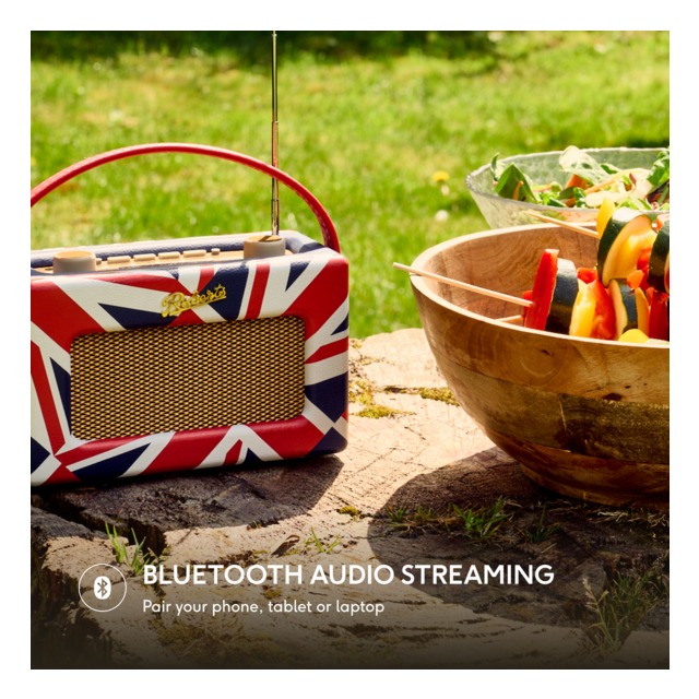Roberts REV-UNOBTUJ Revival Uno Bt Union Jack Radio