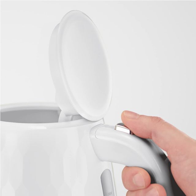 Russell Hobbs 26050 'Honeycomb' White Jug Kettle