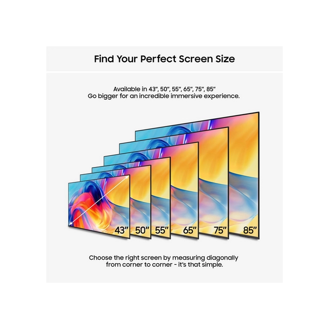 Samsung UE43M70HAKXXU 43inch 4K Mini LED Vision AI Smart TV