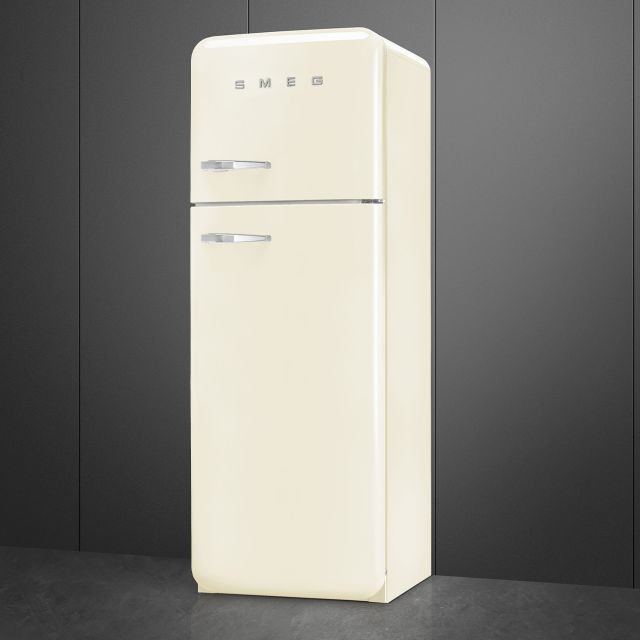 Smeg FAB30RCR6UK 60cm 75/25 Fridge Freezer - Cream