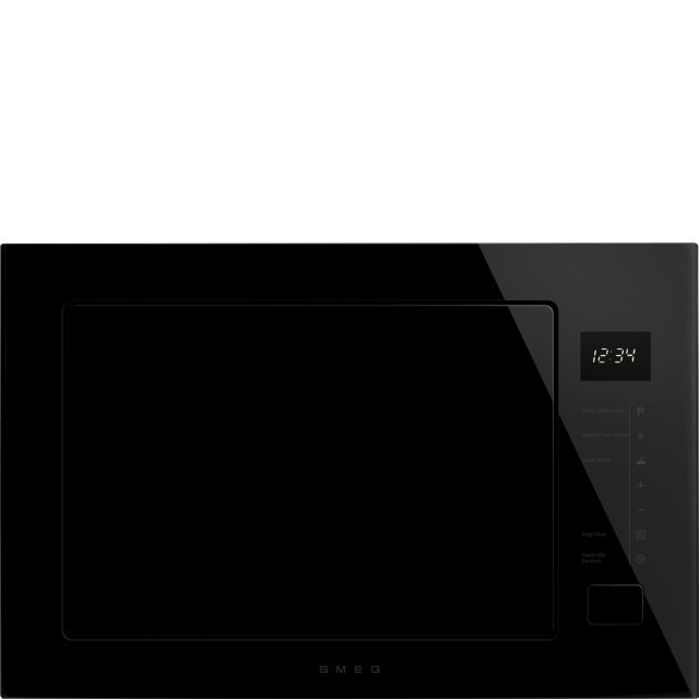 Smeg FMI225BI 25 Litres Built In Microwave - Black