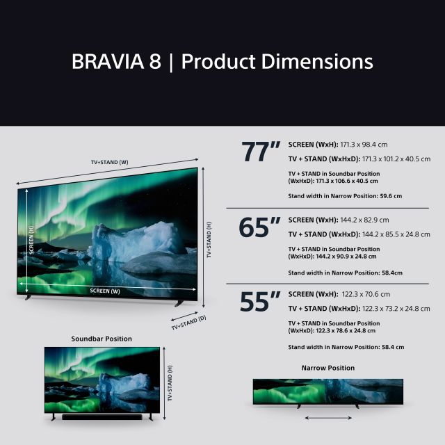 Sony K55XR80PU 55' 4K UHD OLED Google TV