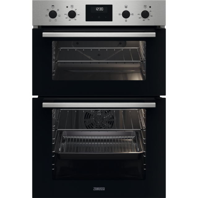 Zanussi ZKCXL3X1 In Column Electric Double Oven 