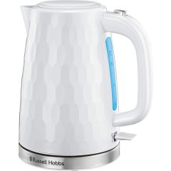 Russell Hobbs 26050 'Honeycomb' White Jug Kettle